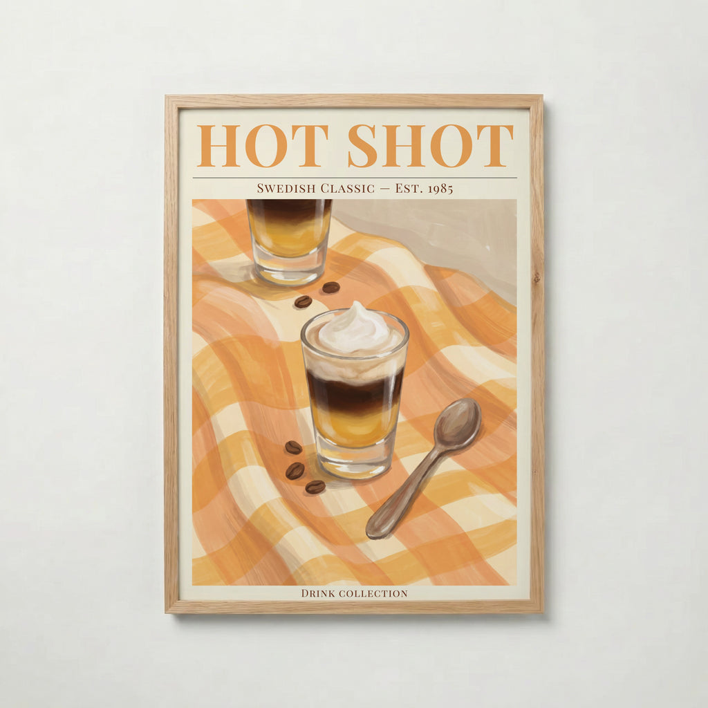 HOT SHOT Poster – köp affisch till hemmet – Bozetto väggdekoration