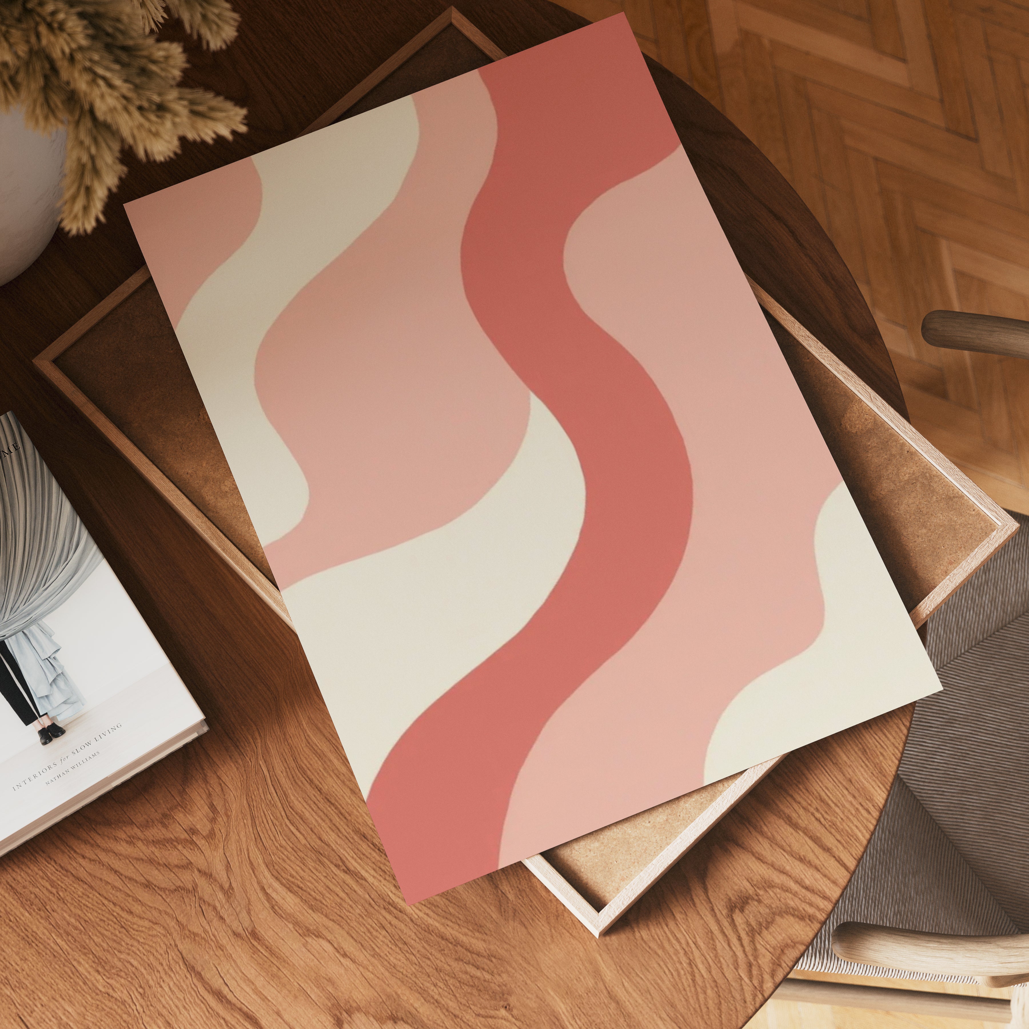 Abstract Colorful Shapes No.3 Poster