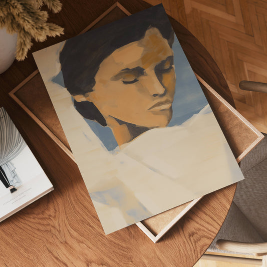 Serene Portrait Poster
