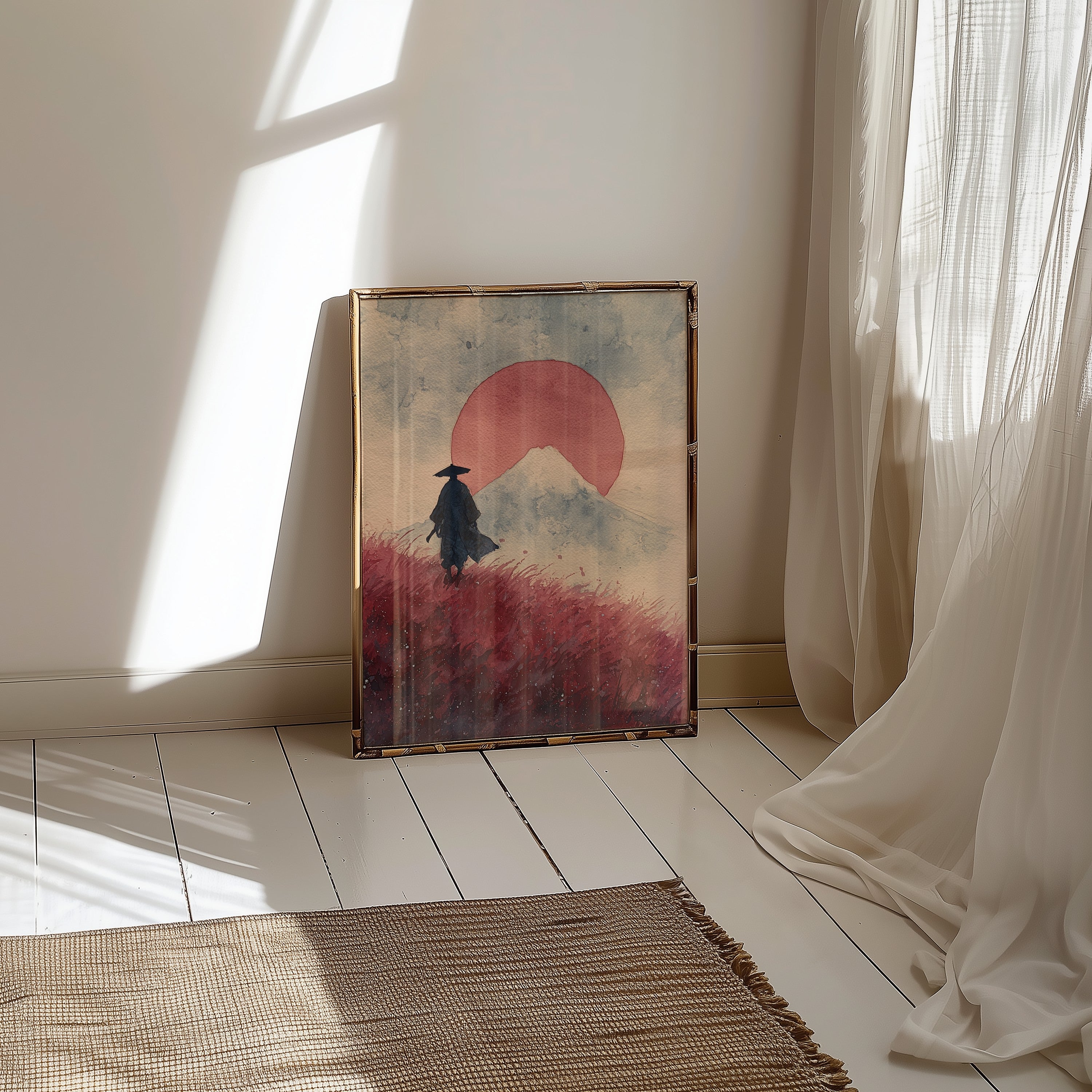Red Sun Journey Poster affisch – köp poster online – Bozetto väggdekoration