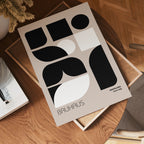 Bauhaus Geometric Blocks Poster
