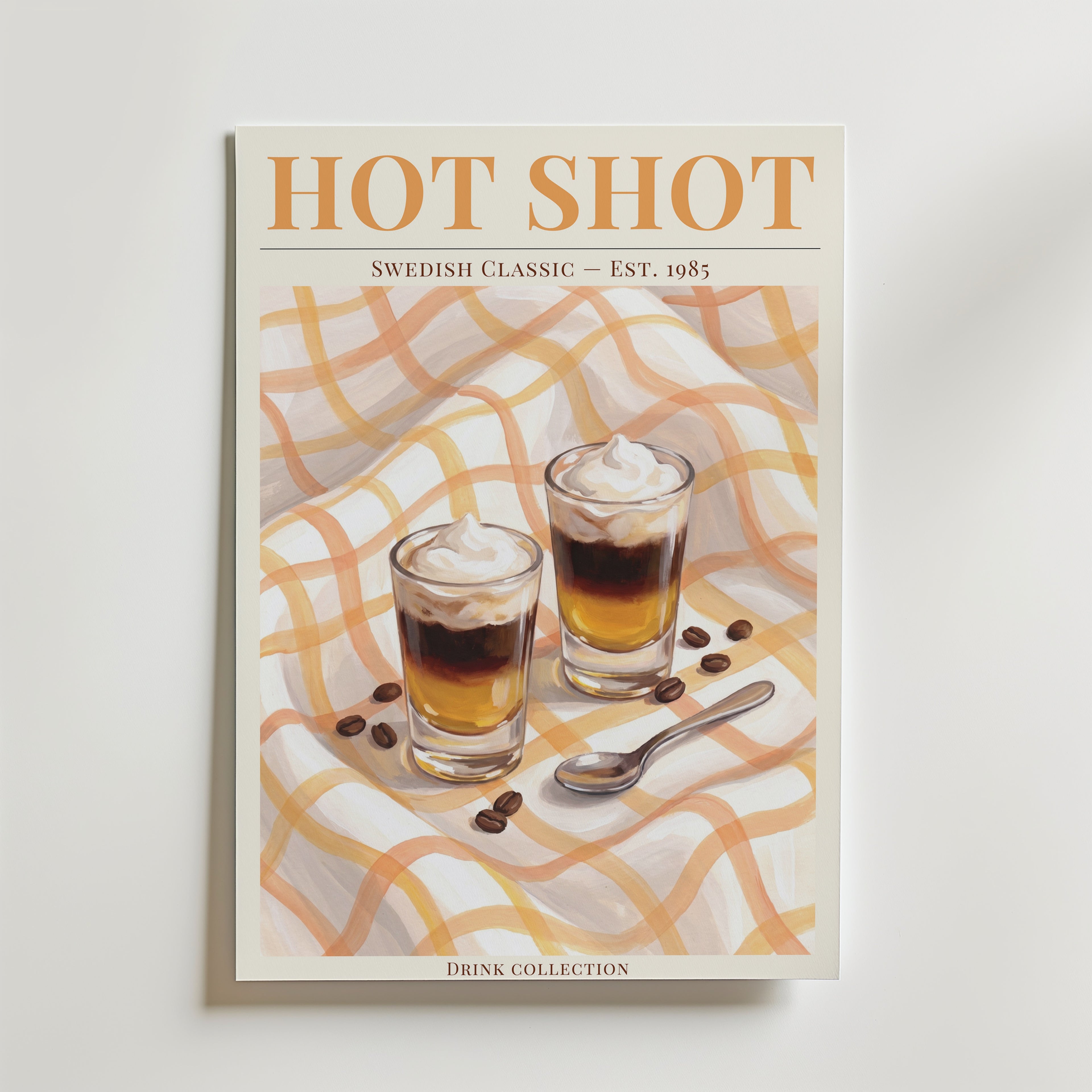 Two Hot Shots Please Poster affisch – poster till väggdekoration – köp online hos Bozetto