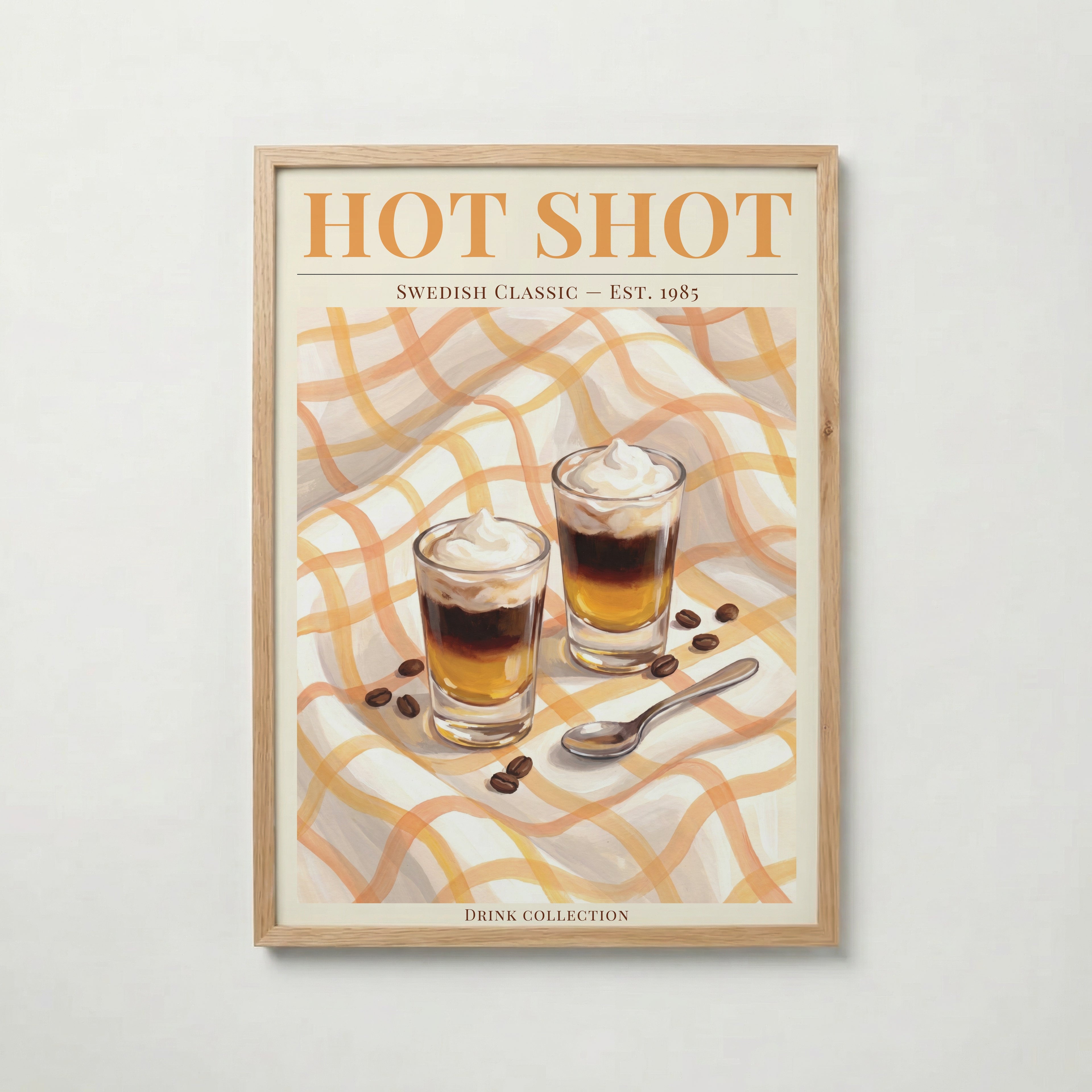 Two Hot Shots Please Poster – köp affisch till hemmet – Bozetto väggdekoration