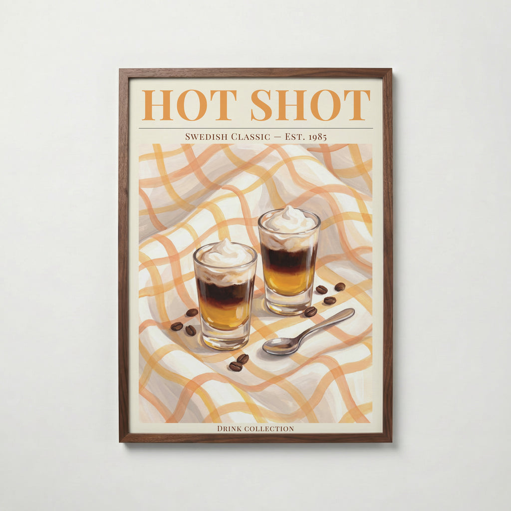 Two Hot Shots Please Poster – modern väggdekoration – köp poster online Bozetto