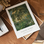 Claude Monet Relaxing In The Garden Poster