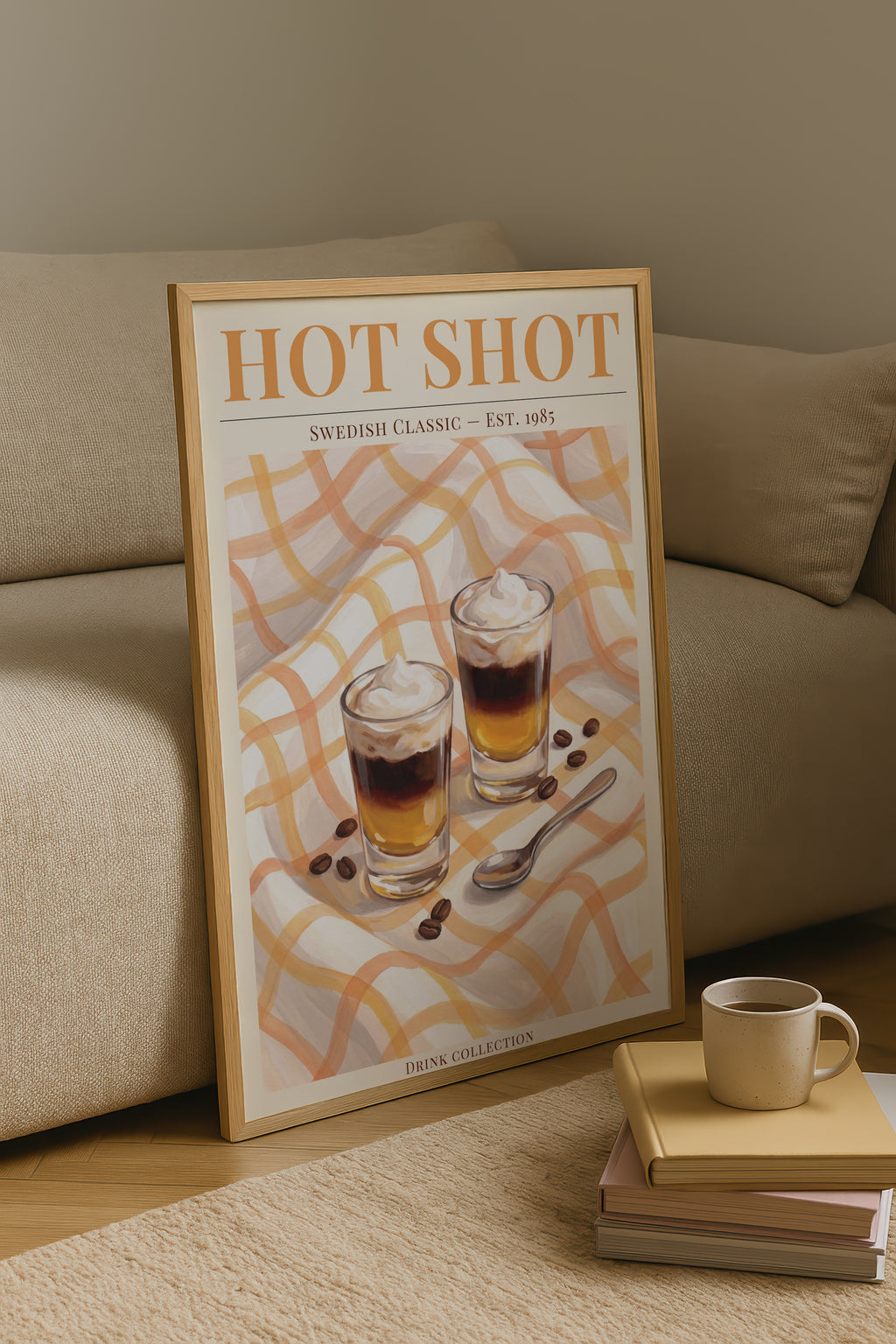 Two Hot Shots Please Poster affisch – köp poster online – Bozetto väggdekoration