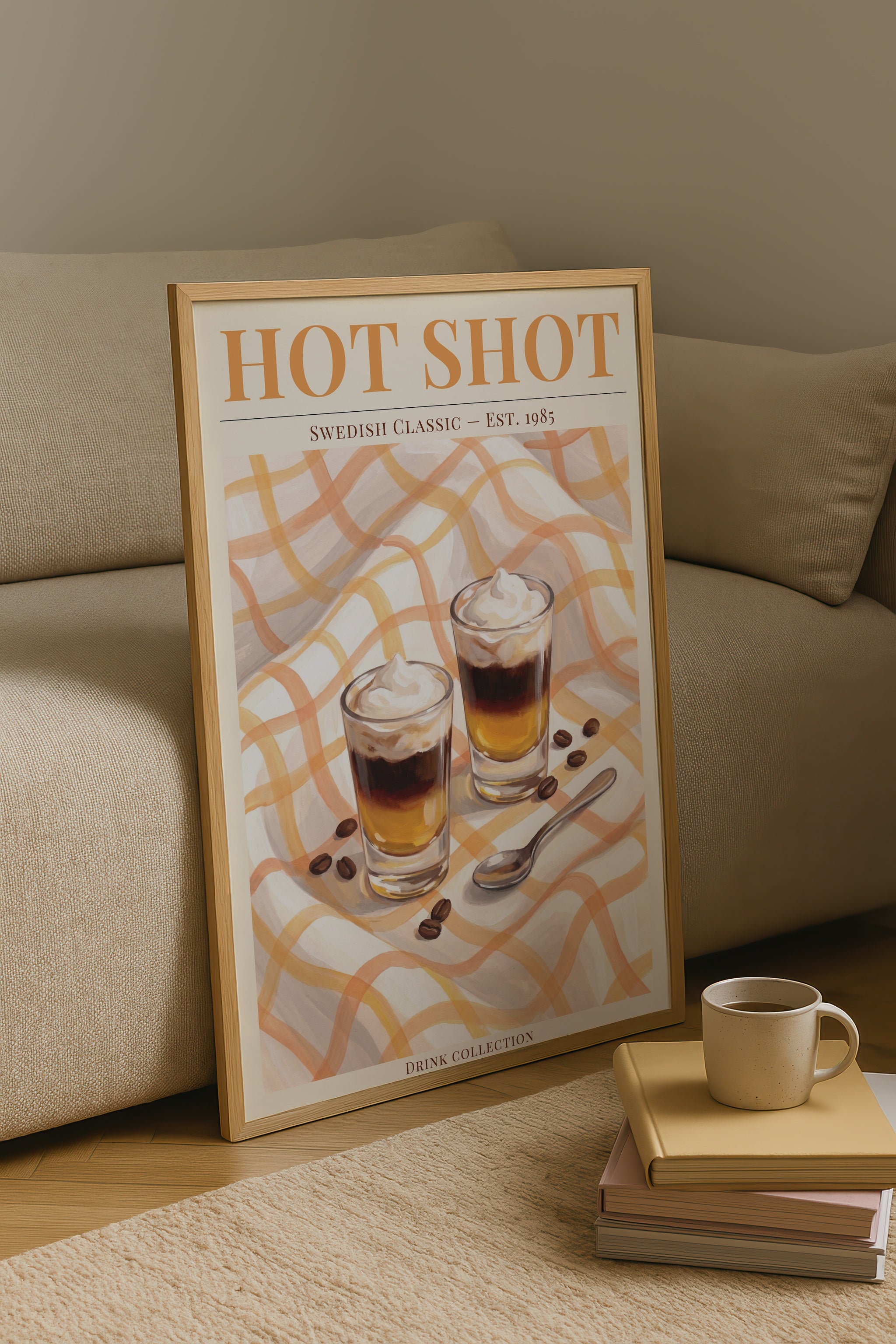 Two Hot Shots Please Poster affisch – köp poster online – Bozetto väggdekoration