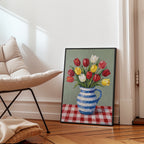 Tulpaner Stilleben Poster – i rum 2