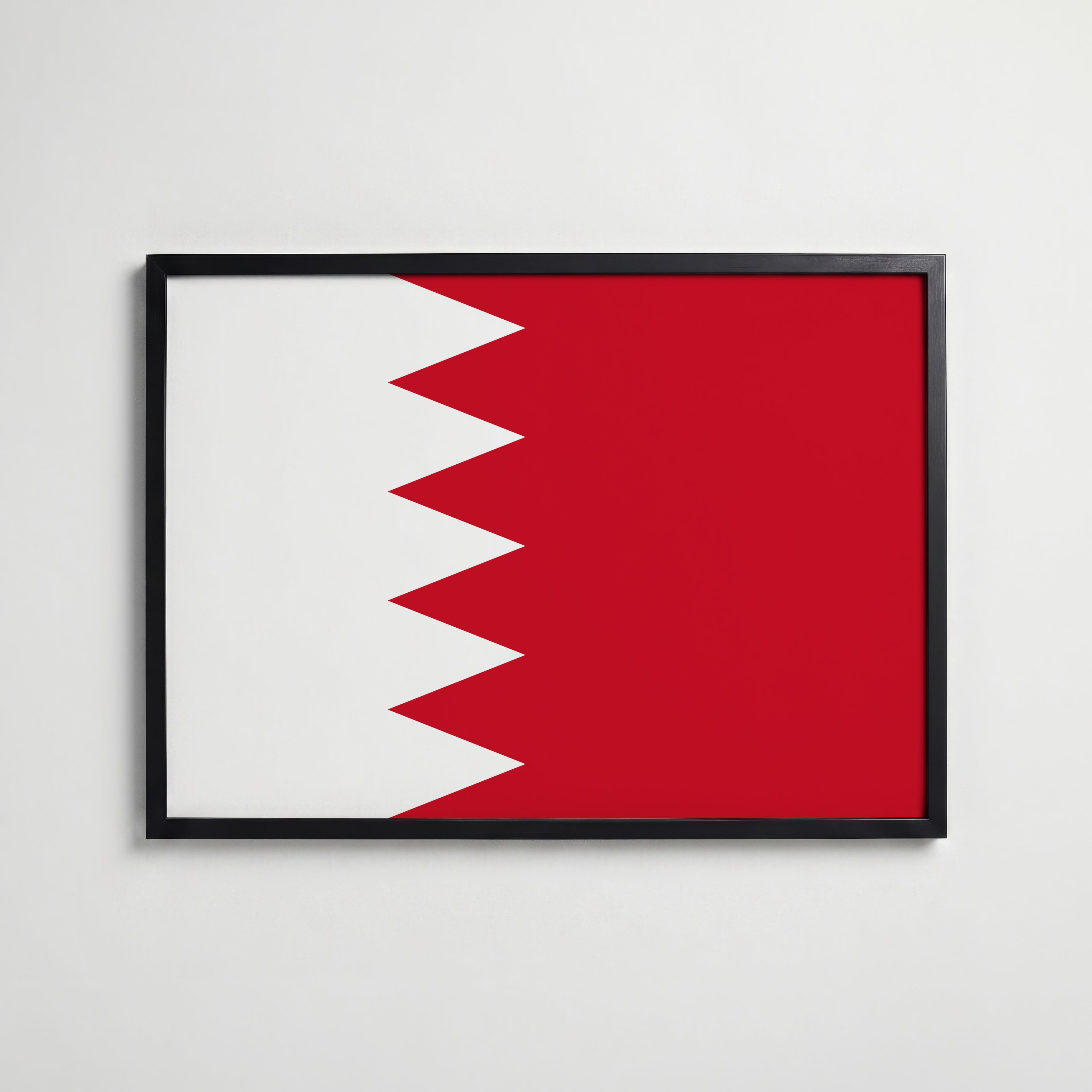 Bahrain National Flag Poster affisch – köp poster online – Bozetto väggdekoration
