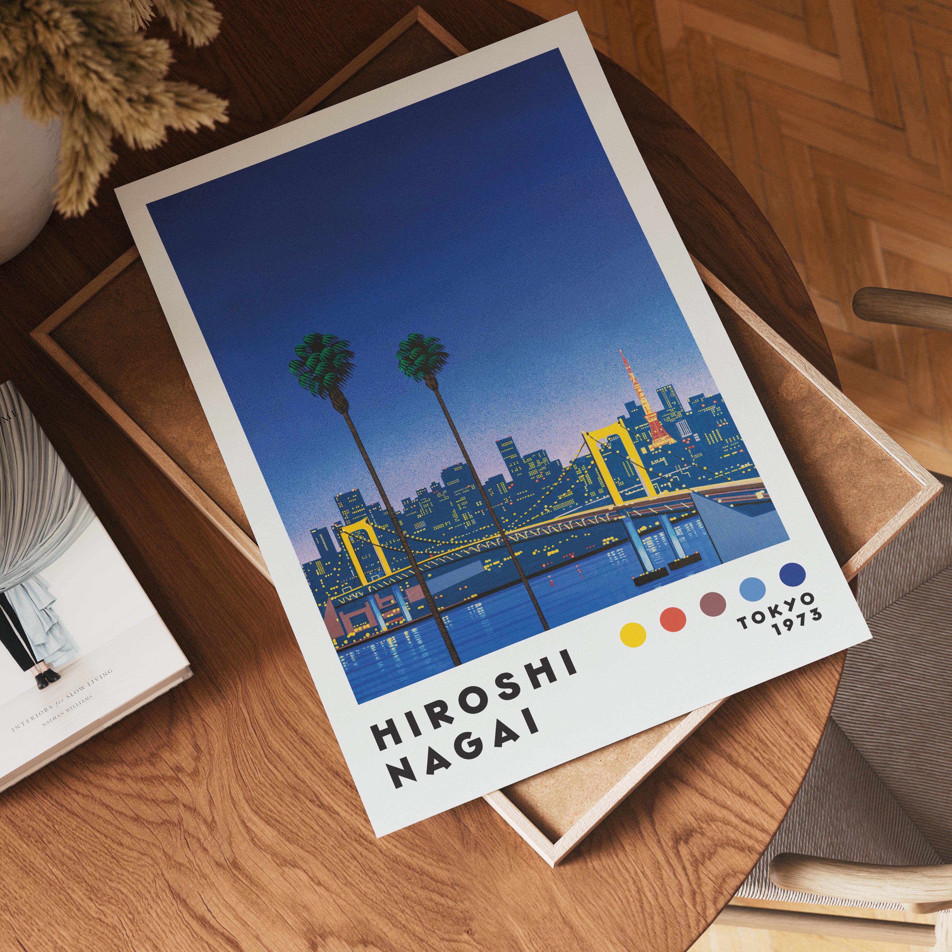 Hiroshi Nagai Tokyo Bridge Poster