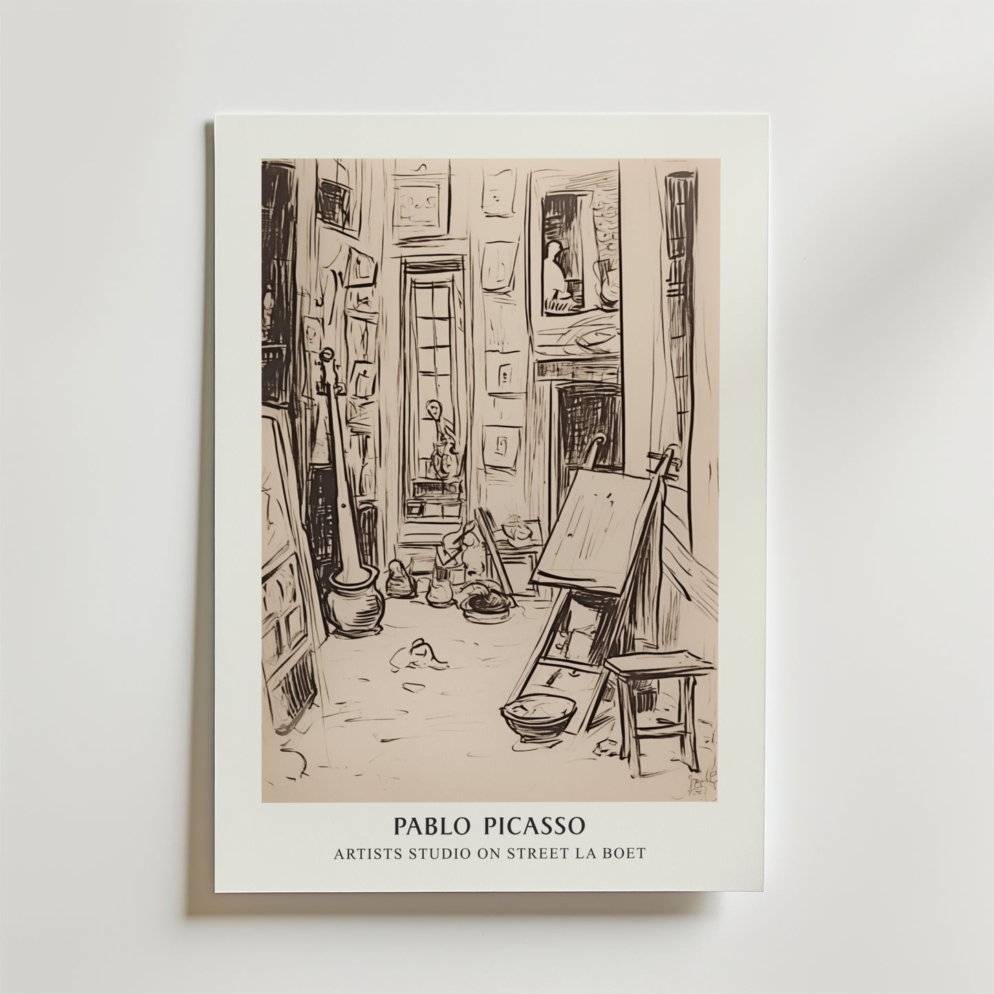 Picasso Echoes of Creation Poster