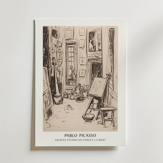 Picasso Echoes of Creation Poster