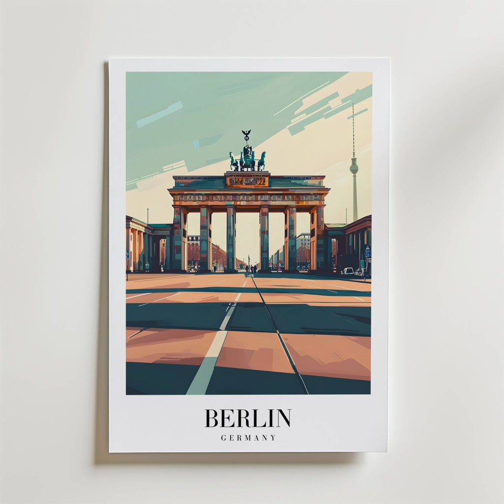 Berlin City Heritage Poster