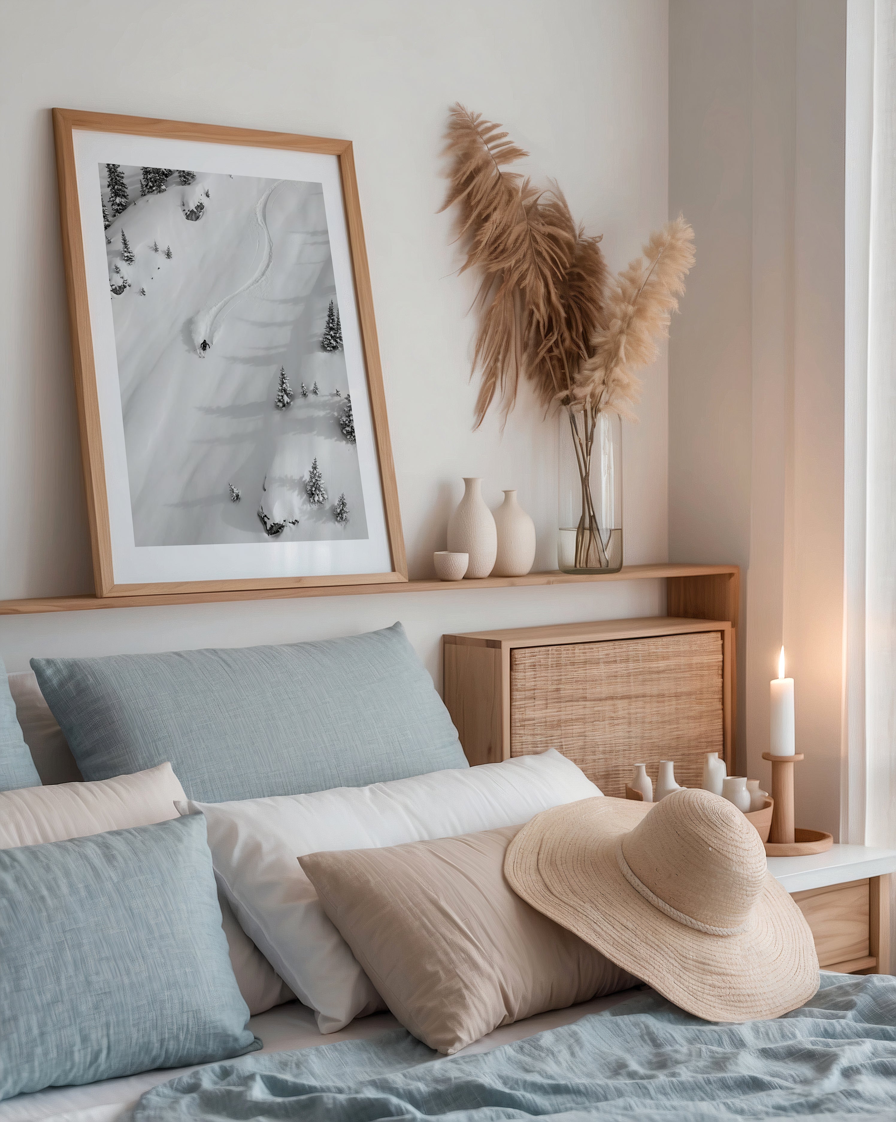 Alpine Silence Motion Poster – poster väggdekoration inredning – Affischer hos Bozetto