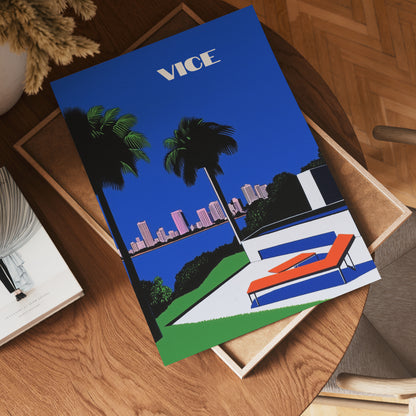 Miami Vice Hiroshi Poster