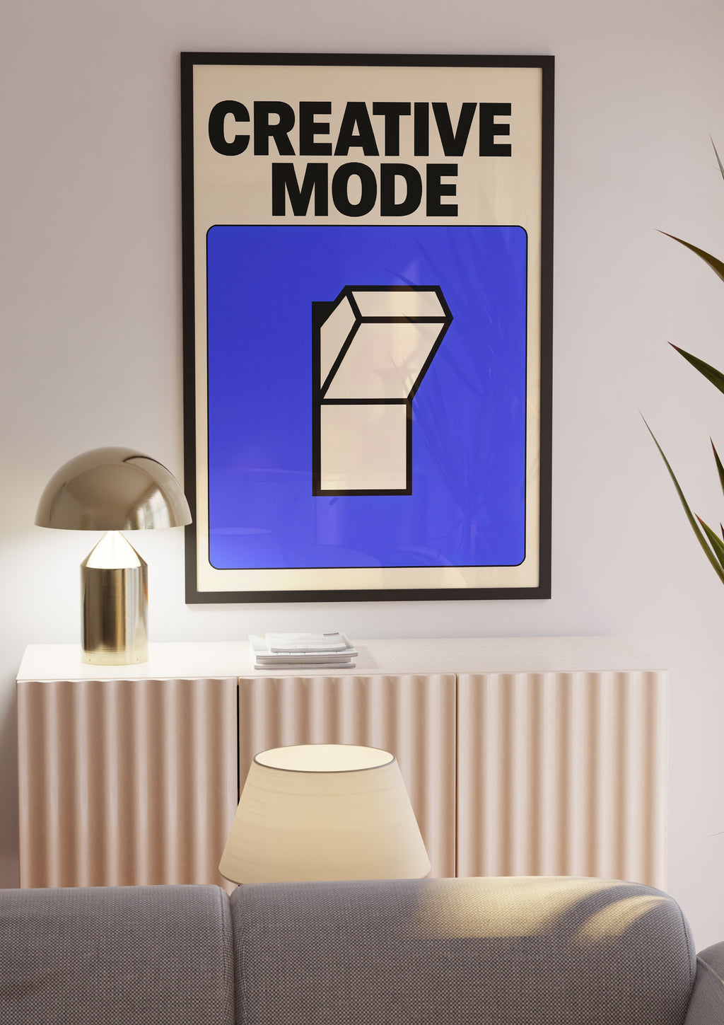 Creative Mode Poster – poster på vägg inredning