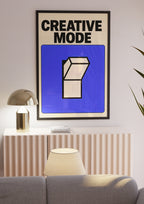 Creative Mode Poster – poster på vägg inredning