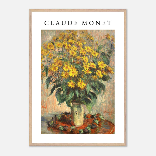 Claude Monet Bouquet Of Sunflowers Poster