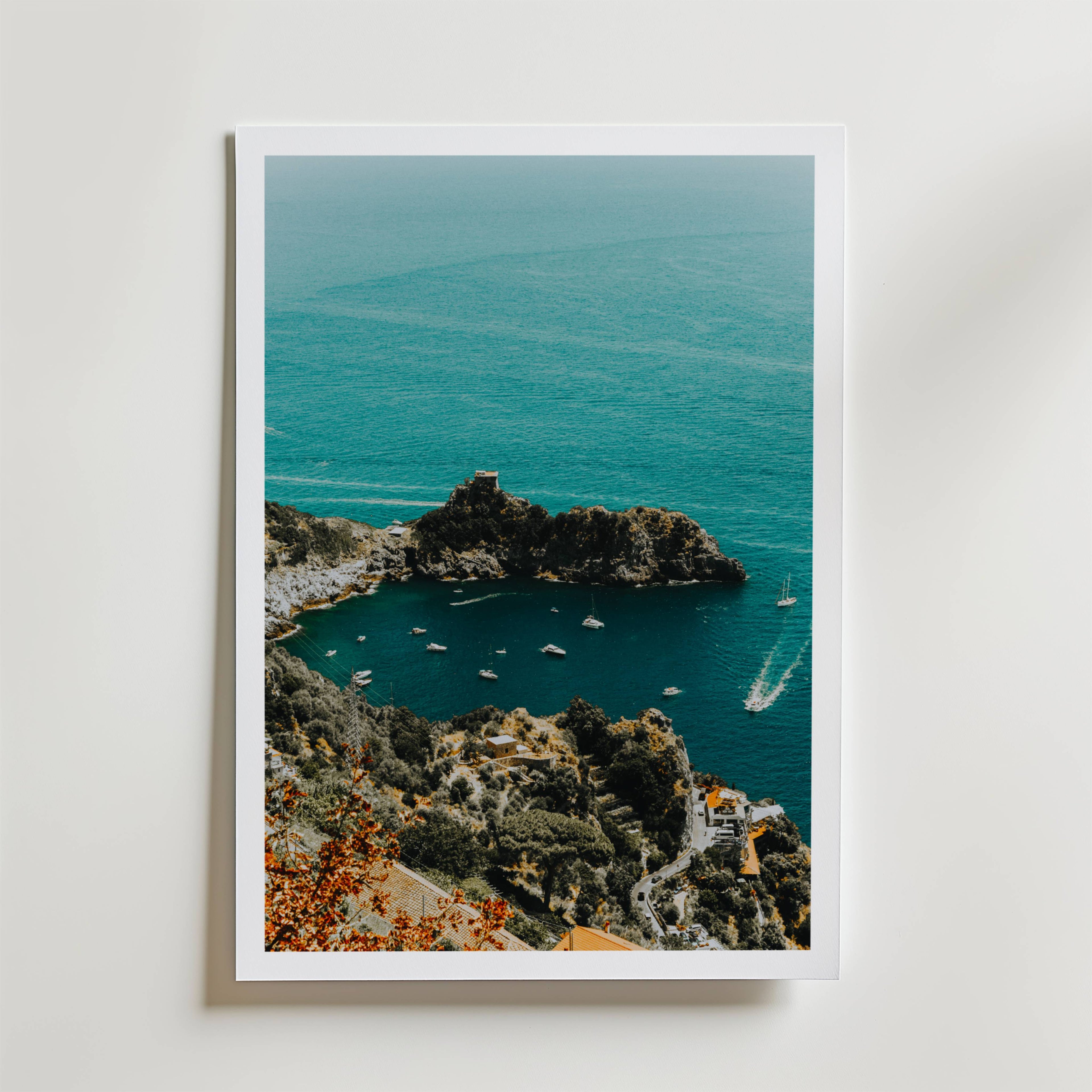 Amalfi Coast Bay Poster