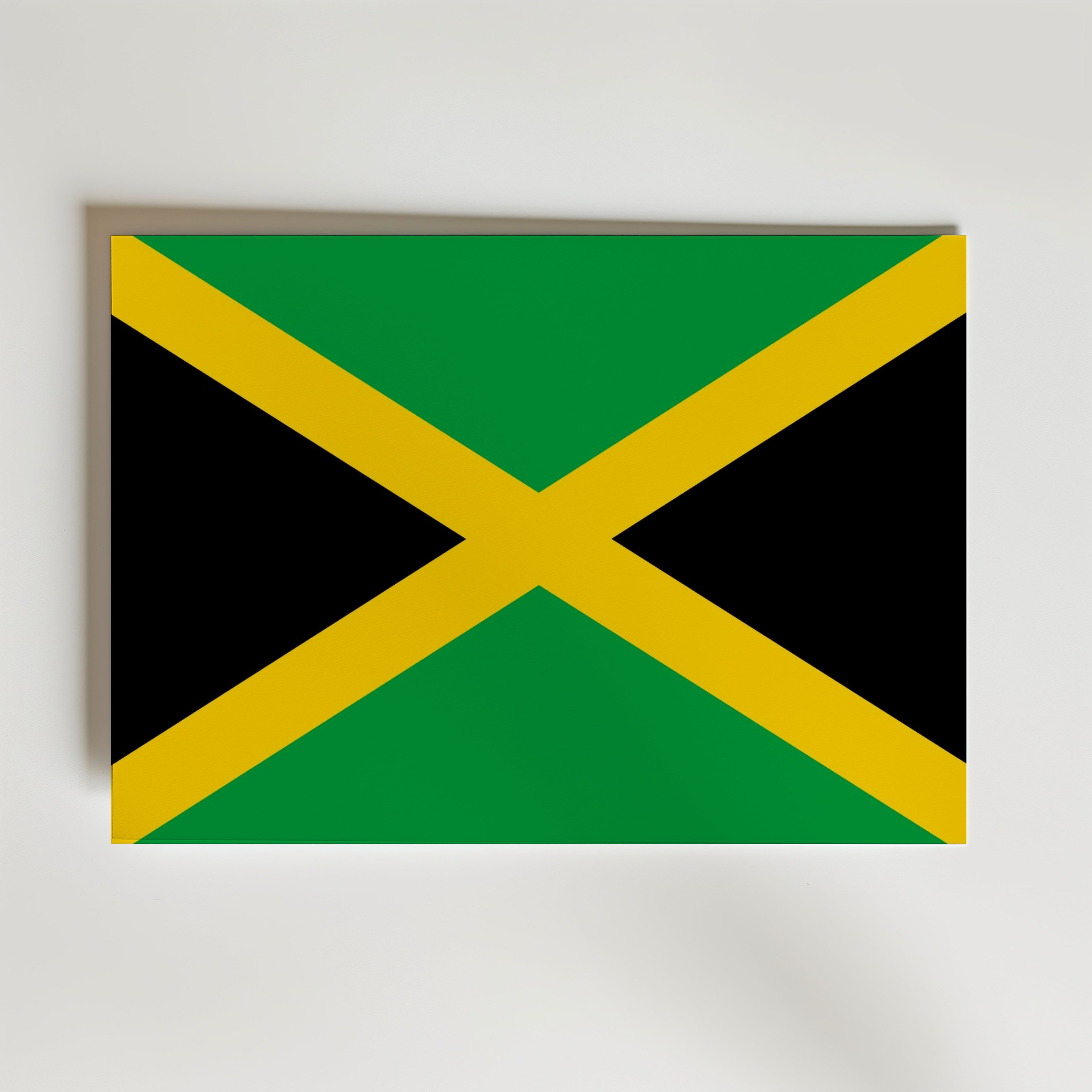 Jamaica National Flag Poster affisch – poster till väggdekoration – köp online hos Bozetto