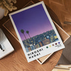 Hiroshi Nagai Tokyo Skyline Poster