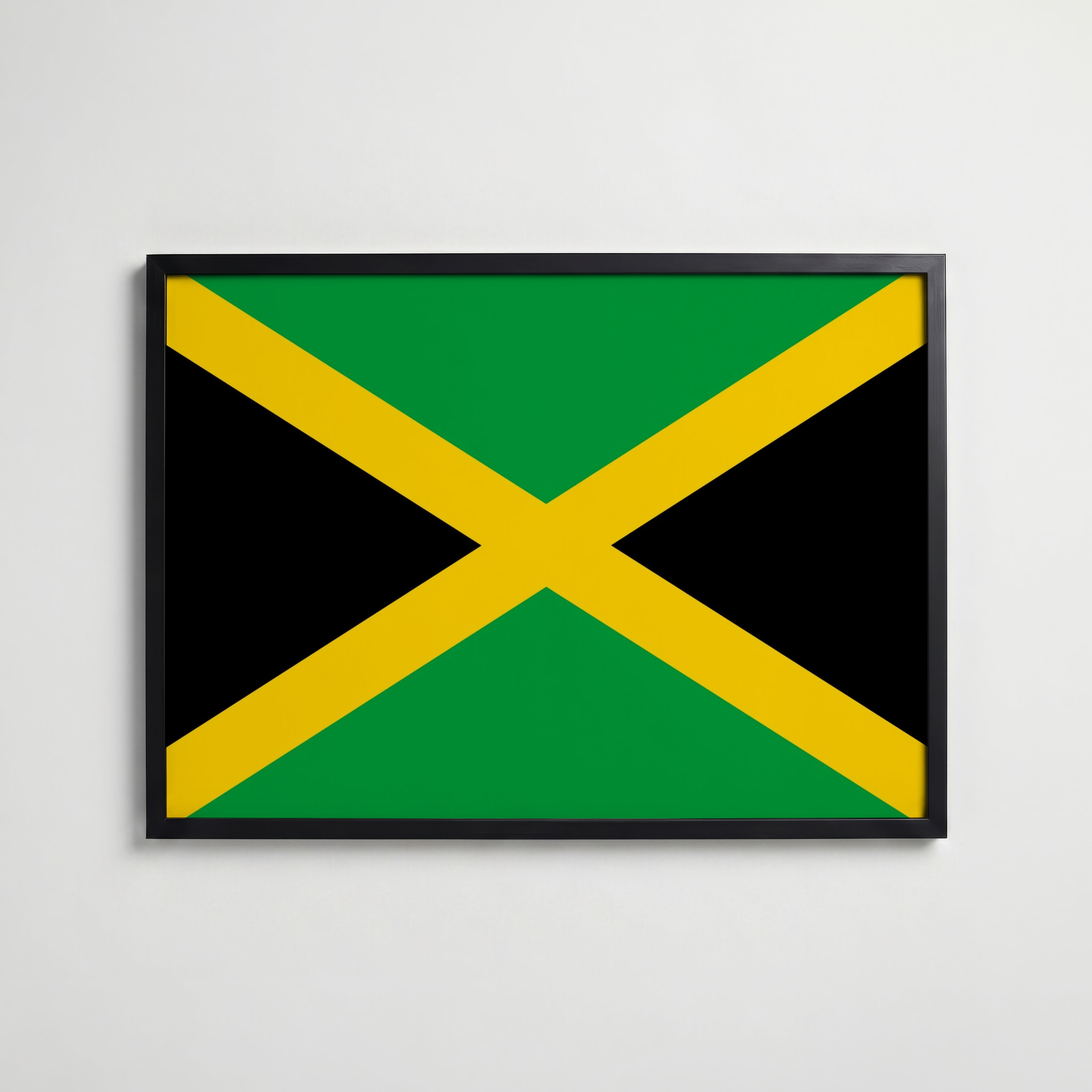 Jamaica National Flag Poster affisch – köp poster online – Bozetto väggdekoration