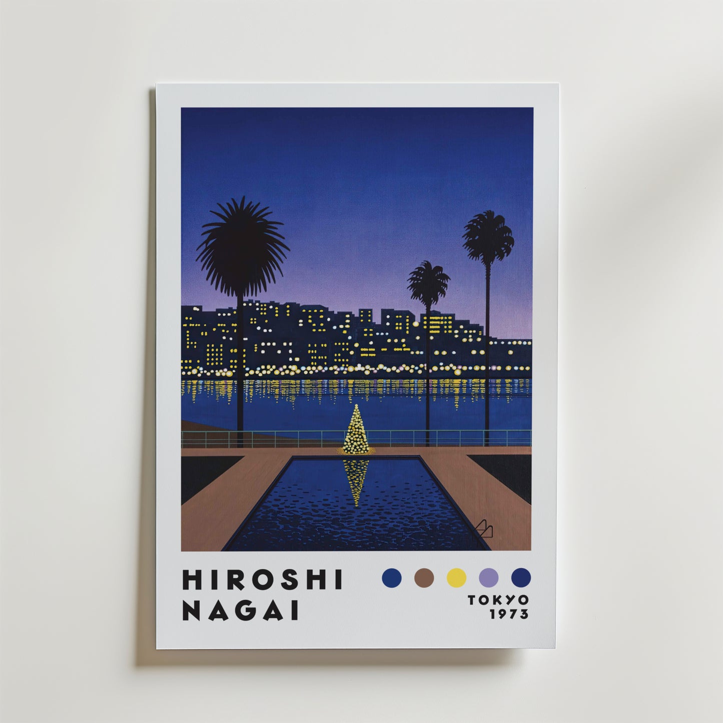 Hiroshi Nagai Evening Reflections Poster
