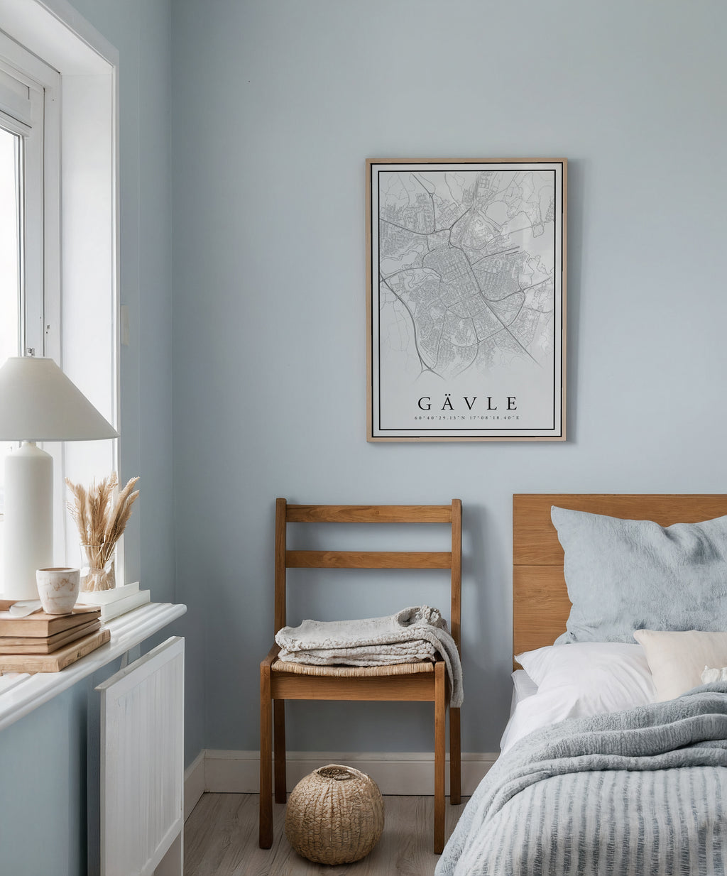 Gävle Karta Poster