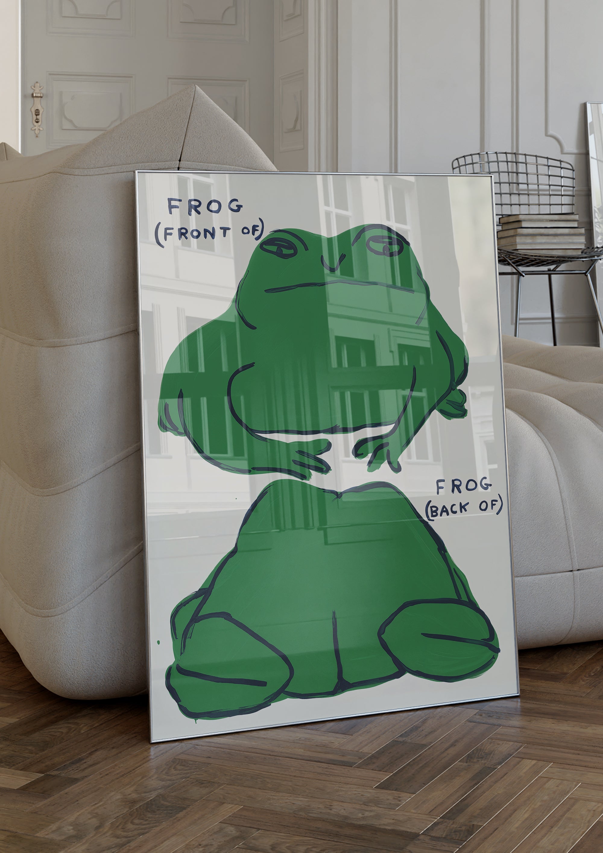 Frog Perspective Poster