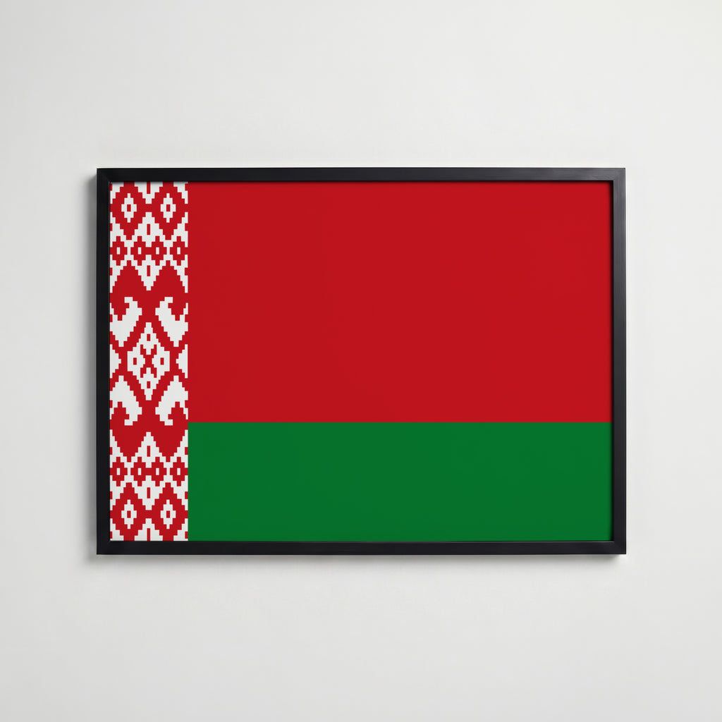 Belarus National Flag Poster affisch – köp poster online – Bozetto väggdekoration