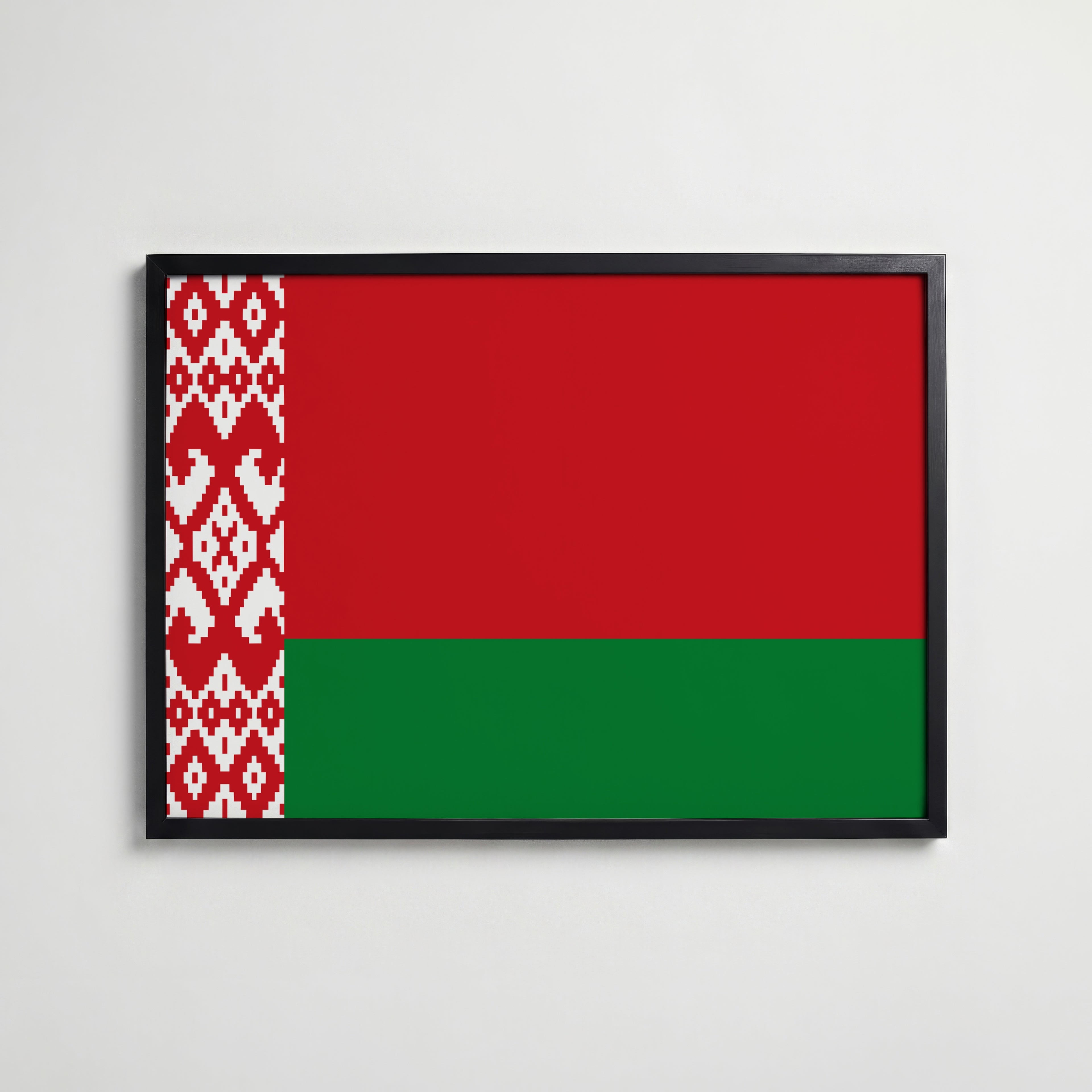 Belarus National Flag Poster affisch – köp poster online – Bozetto väggdekoration
