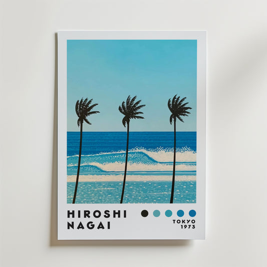 Hiroshi Nagai Palm Breeze Poster