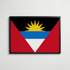 Antigua and Barbuda National Flag Poster affisch – köp poster online – Bozetto väggdekoration