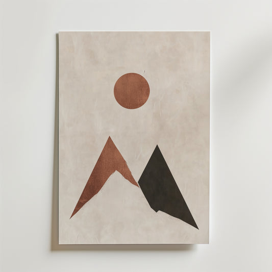 Sunset Climb Poster
