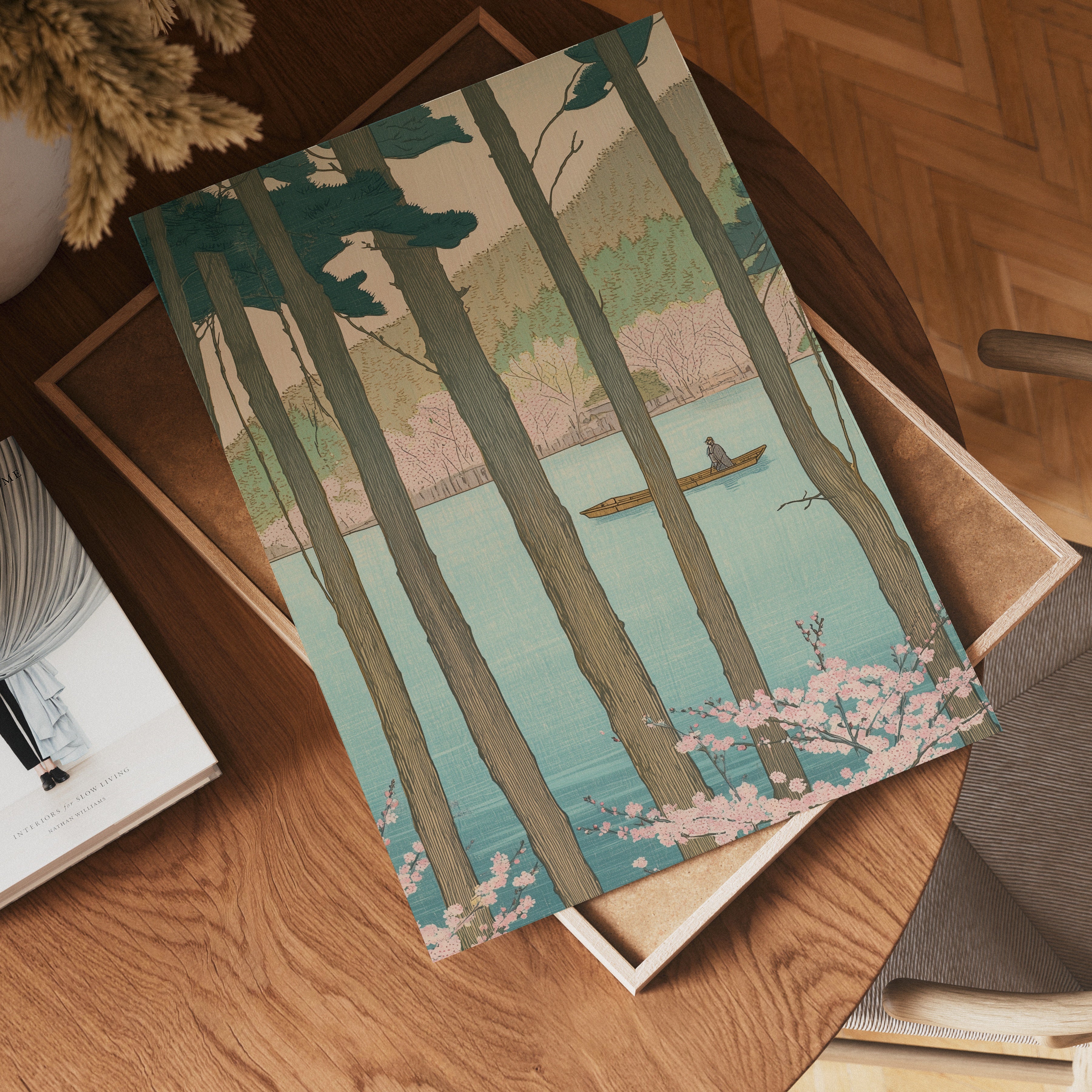 Whispering Pines Poster – modern väggdekoration – köp poster online Bozetto