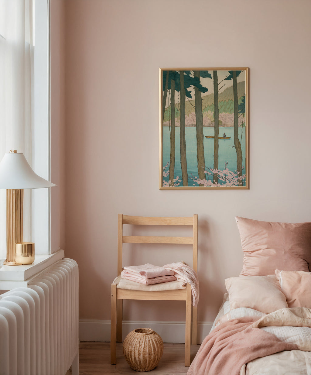 Whispering Pines Poster – poster väggdekoration inredning – Affischer hos Bozetto