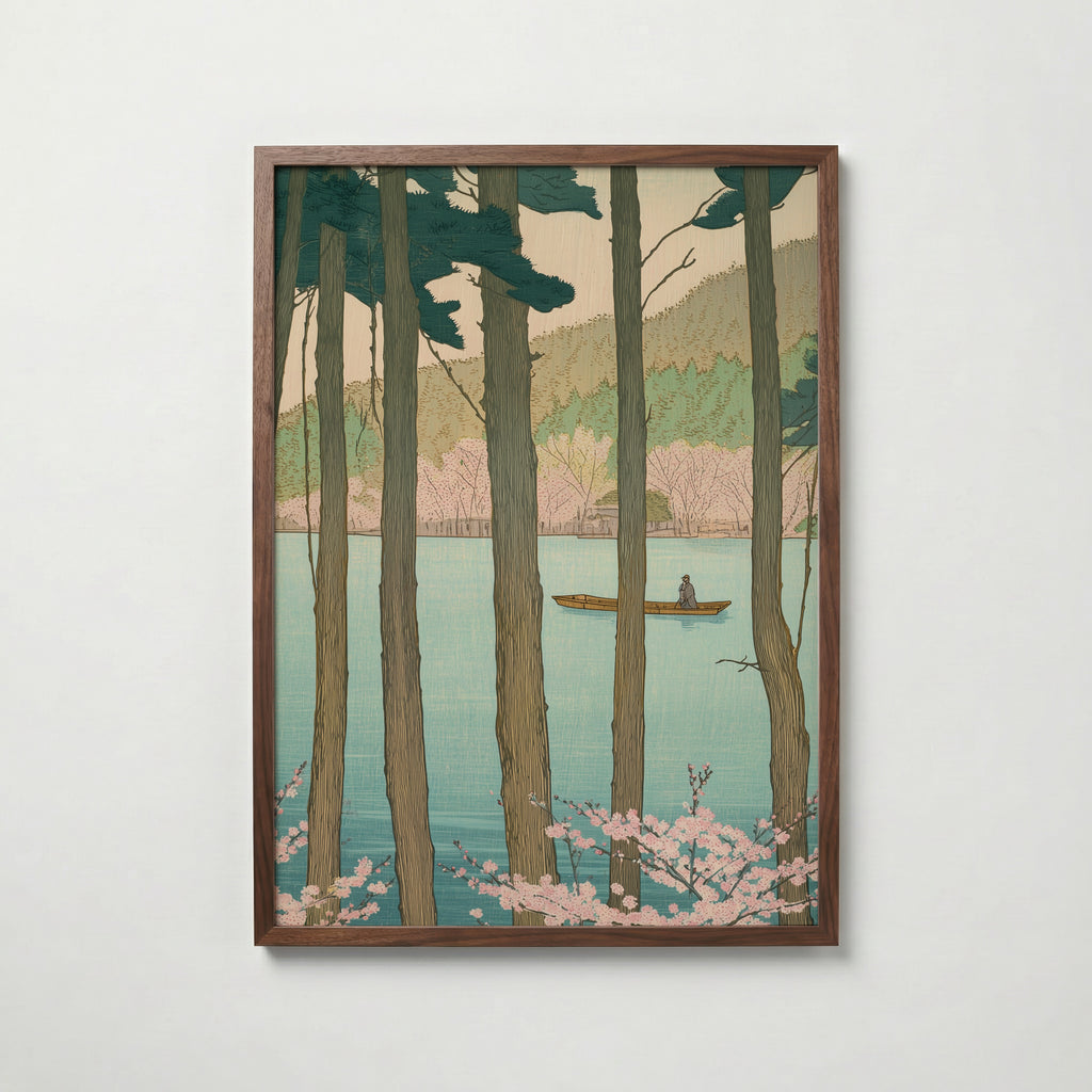 Whispering Pines Poster affisch – stilren väggdekoration – Bozetto posters