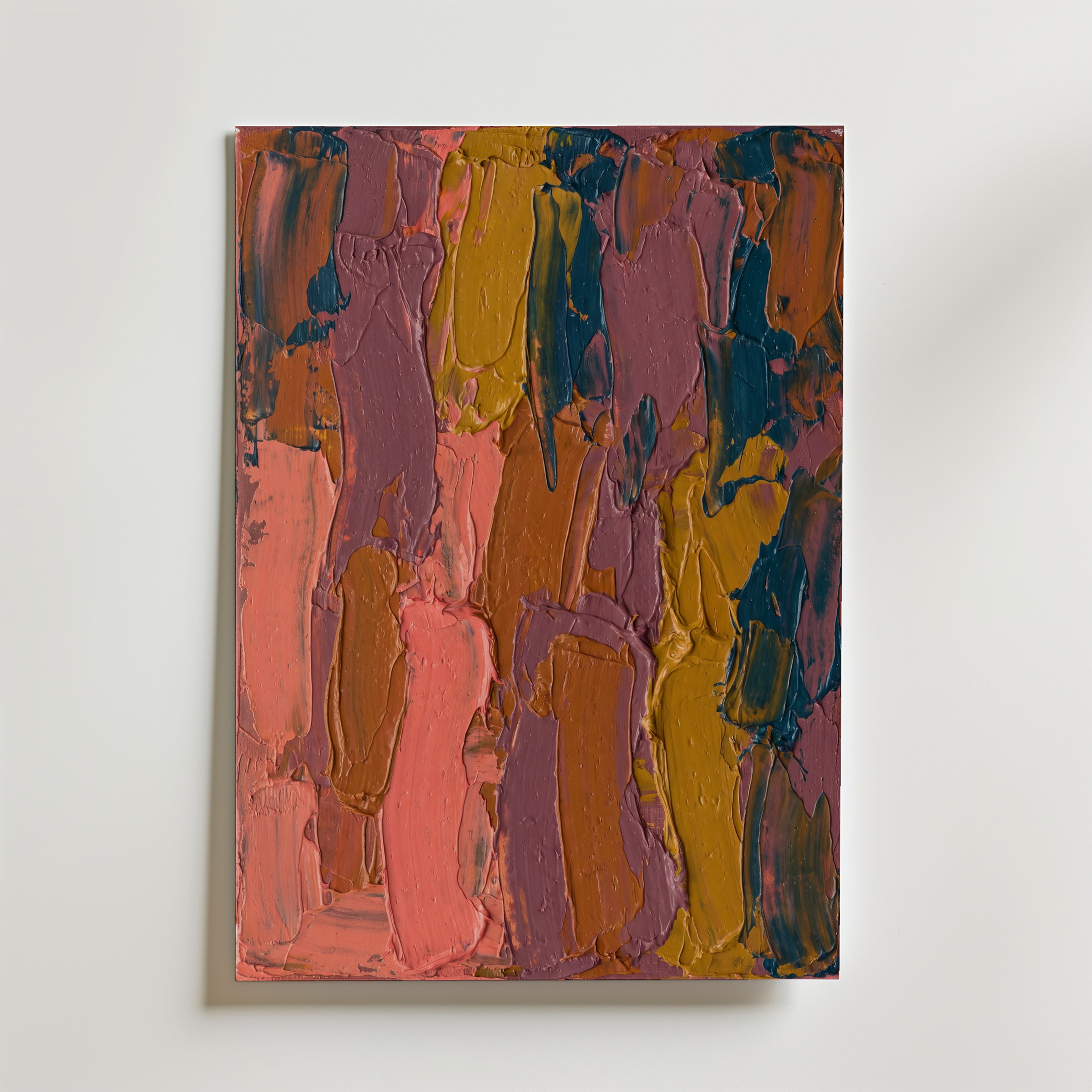 Sunset Abstract Poster – canvas utan passepartout