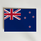 New Zealand National Flag Poster affisch – poster till väggdekoration – köp online hos Bozetto