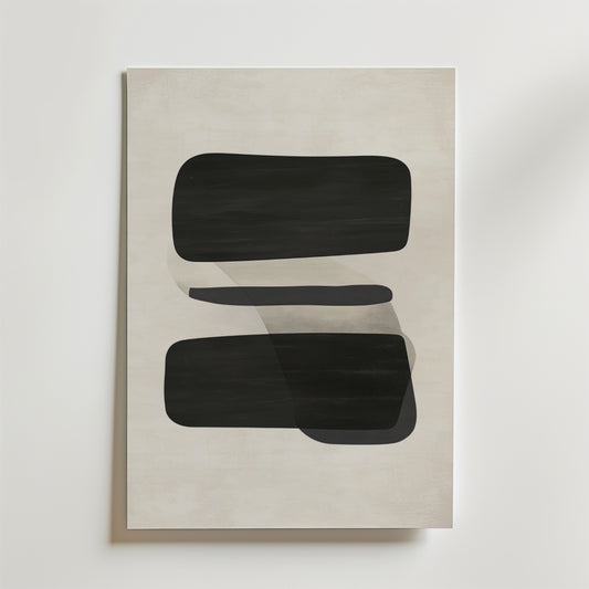 Abstract Layers Poster