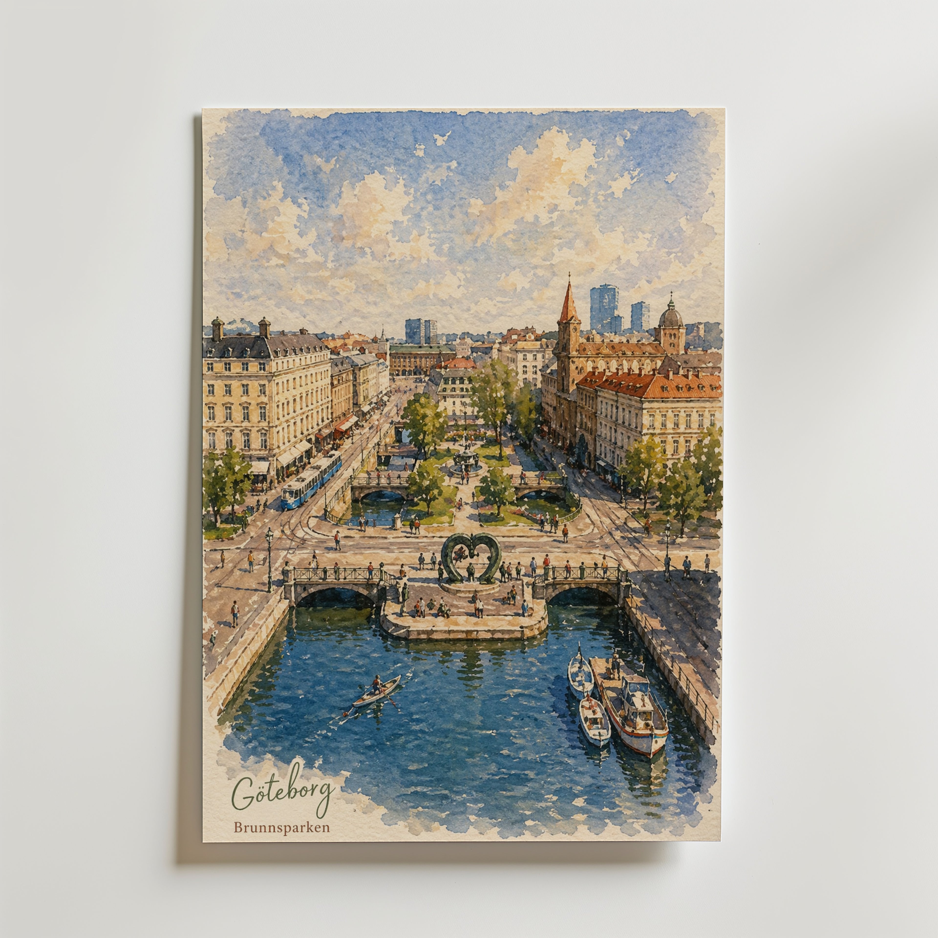 Brunnsparken Göteborg Poster