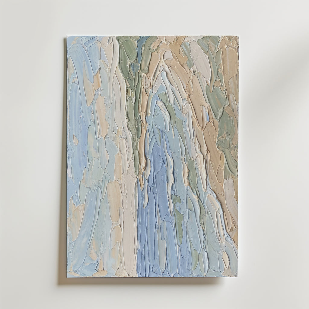 Coastal Abstract Poster – canvas utan passepartout