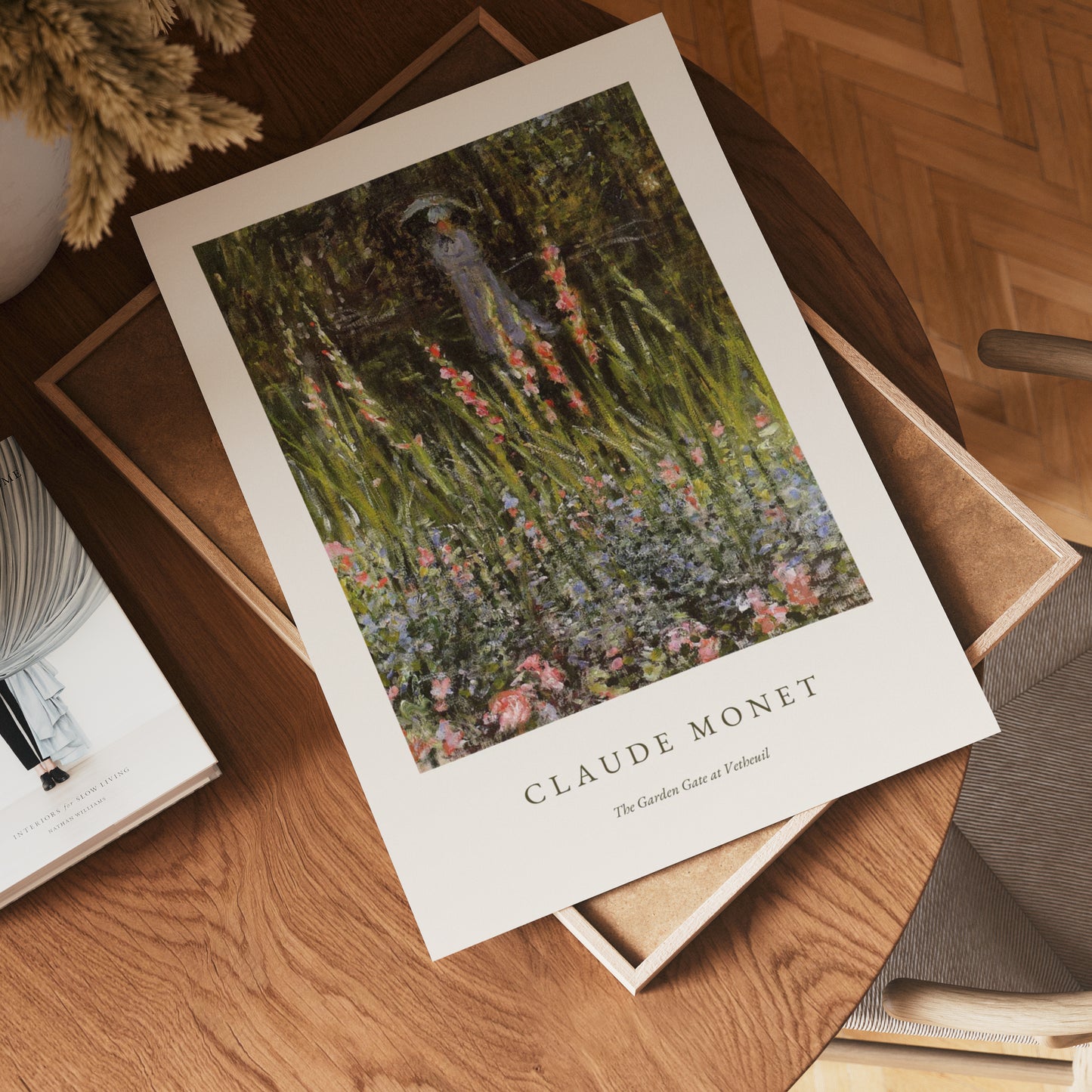 Claude Monet Haveporten Plakat
