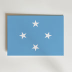 Micronesia National Flag Poster affisch – poster till väggdekoration – köp online hos Bozetto