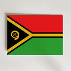 Vanuatu National Flag Poster affisch – poster till väggdekoration – köp online hos Bozetto