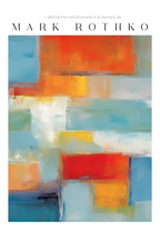 Painted Frequencies Mark Rothko Poster