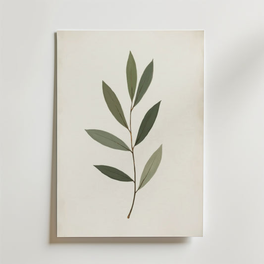 Minimalist Eucalyptus Poster