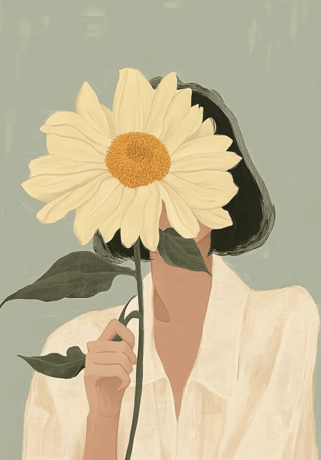 Hidden Sunflower poster