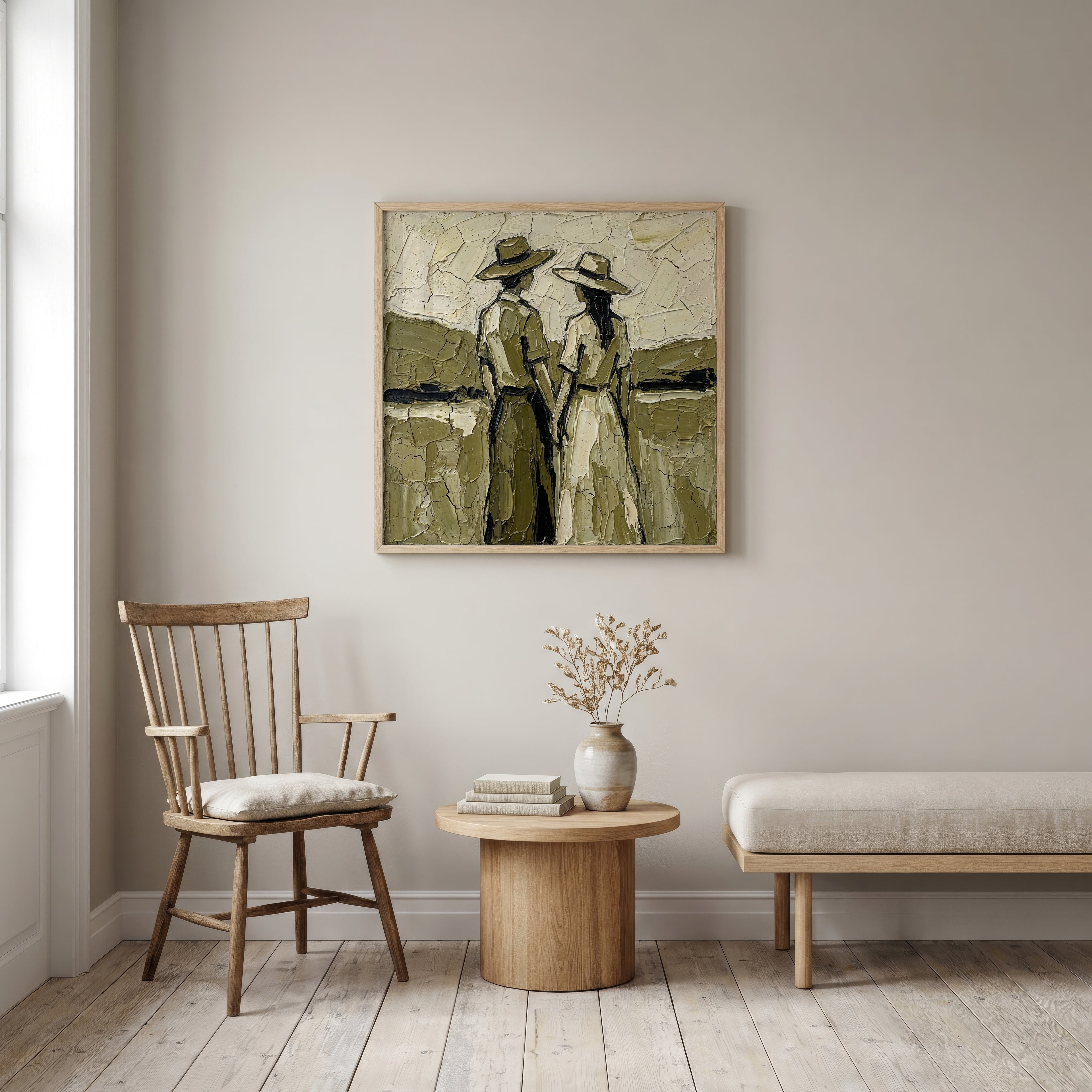 Two Figures Poster – i rum 4