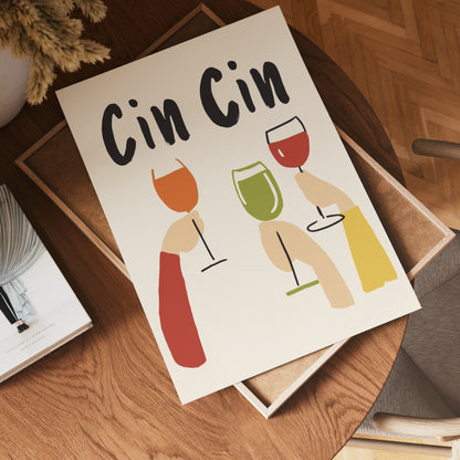 Cin Cin Cheers Poster